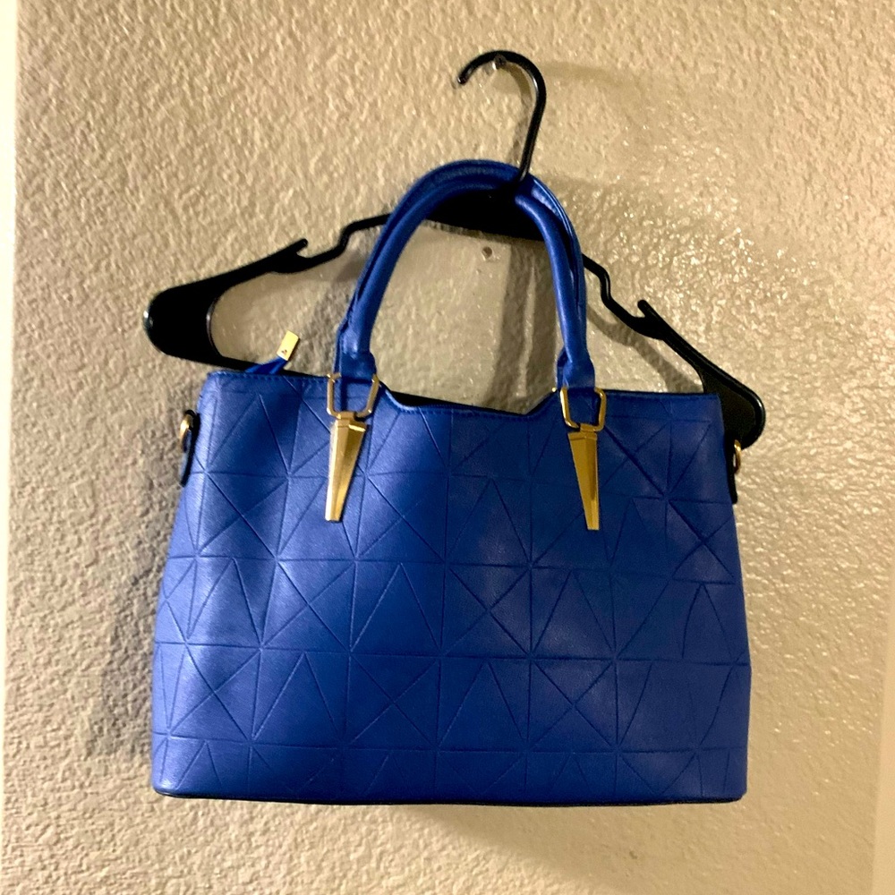 Blue Hand Bag